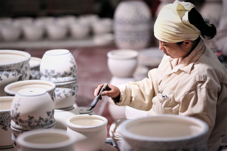 Tinh hoa nghe thuat gom Lang nghe truyen thong INOGARDEN