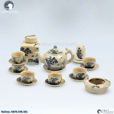 Bộ ấm chén sứ